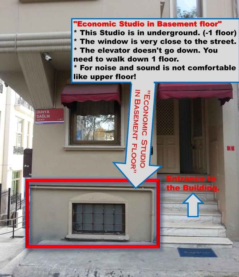 Taksim Residence Istanbul Bagian luar foto